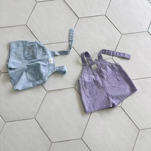 Shorts Vaquero con Tirantes para Niños y Niñas - Image 10