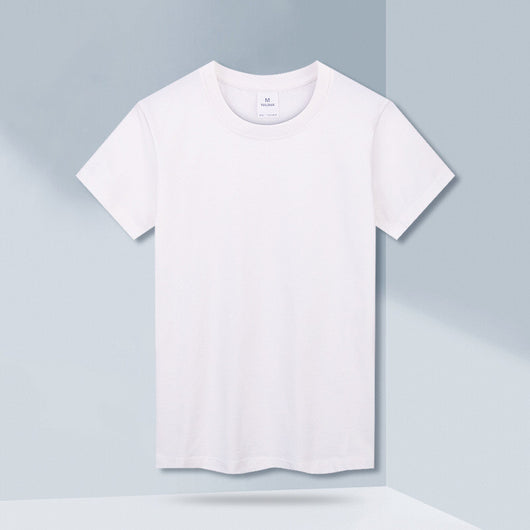 Camiseta de Algodón Cuello Redondo para Trabajo - Compra al Mayor - Image 4