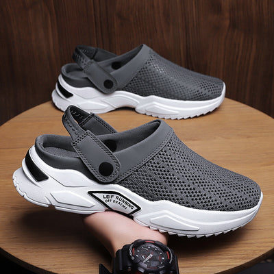 Sandalias Playeras Hombre Tipo Crocs con Agujeros Transpirables