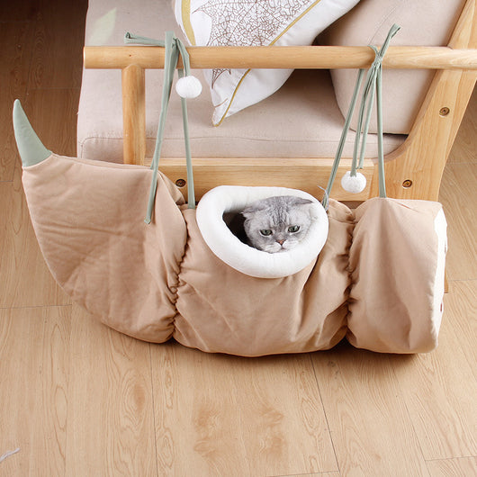 Arenero Plegable Tipo Hamaca Semi-Cerrado para Gatos - Image 10