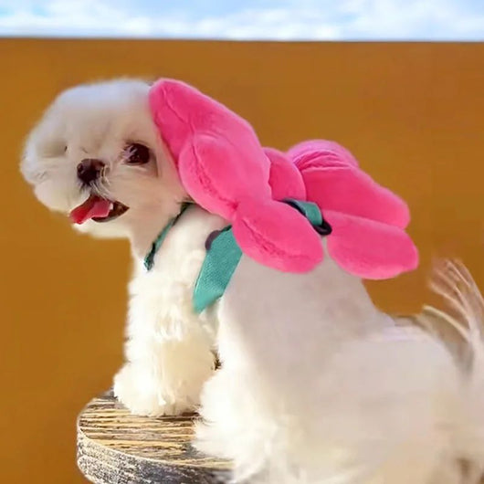 Arnés de Paseo con Moño para Perros y Gatos - Mochila Portátil Adorable