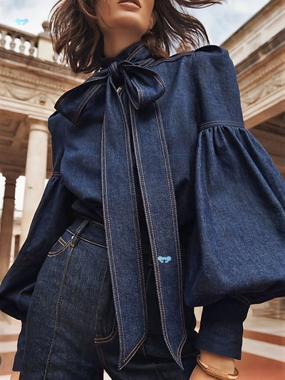 Suéter Cuello Alto con Moño Elegante para Mujer - Image 11