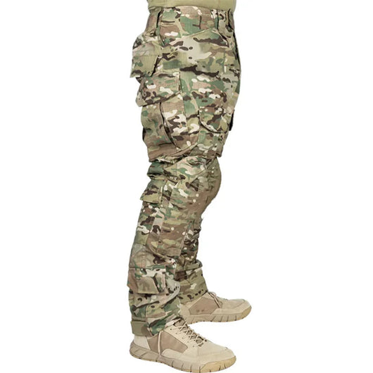 Pantalones Cargo Tácticos Camuflaje para Montaña y Camping - Image 4