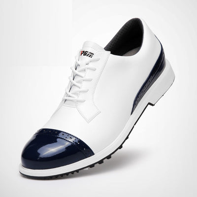 Zapatos de Golf Impermeables con Tacos Antideslizantes para Hombre
