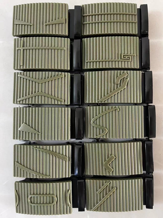 Cinturón de Lona para Hombre con Hebilla Automática - Image 3