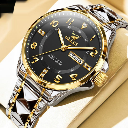 Reloj de Pareja Cuarzo Casual Resistente al Agua - Image 5