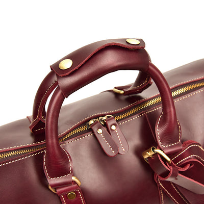Bolso Tote de Cuero Crazy Horse - Image 10