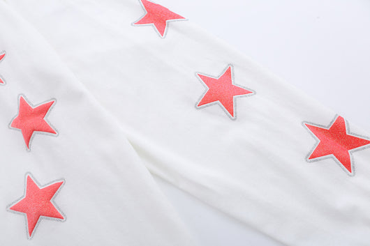 Playera Manga Larga Estrellas Estampado Espuma para Hombre - Image 17