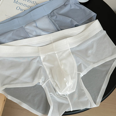 Calzoncillos Triangle Ice Silk Transpirables para Hombre - Image 13