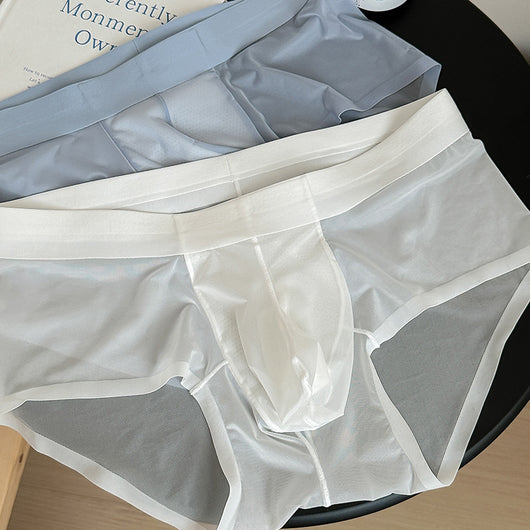 Calzoncillos Triangle Ice Silk Transpirables para Hombre - Image 13