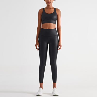 Leggins Deportivos Estampado Cebra Levanta Glúteos Cintura Alta - Image 9