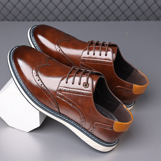 Zapatos de Cuero para Hombre Estilo Ejecutivo Británico - Image 39
