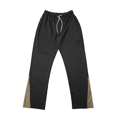 Pantalones Patchwork de Pierna Recta - Image 9
