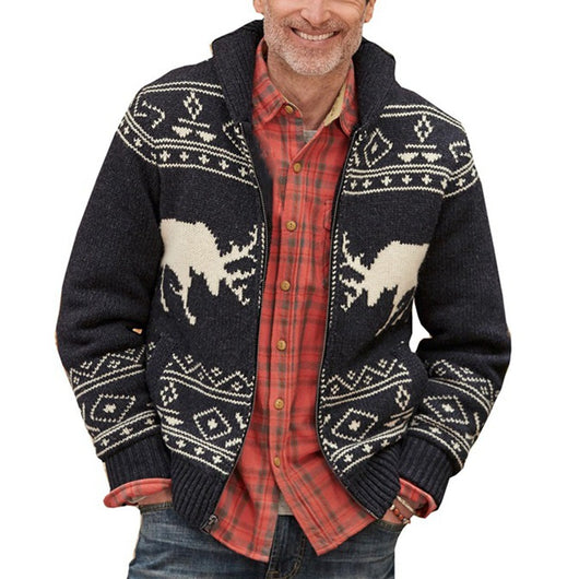 Chaqueta de Punto con Cierre para Hombre - Image 10