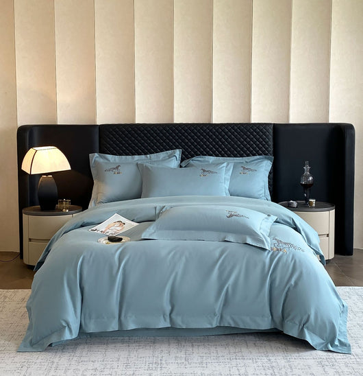 Juego de Cama Lujo Ligero Otoño Invierno 4 Piezas Acolchado Suave - Image 41