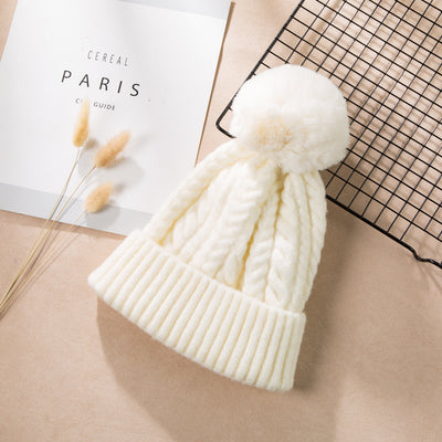 Gorro Invierno Mujer Lana Estilo Coreano Trendy - Image 6
