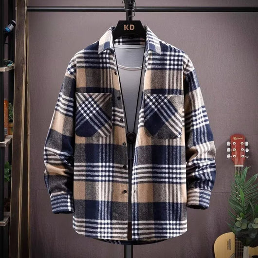 Saco Camisero Elegante con Solapas para Hombre - Diseño Moderno - Image 3