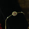Pulsera de Rubí Natural con Discos Vintage