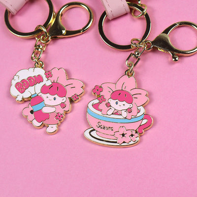 Llavero Decorativo Cherry Hair Sauce - Accesor de Moda Personalidad - Image 11