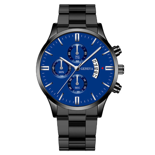 Reloj de Negocios para Hombre con Correa de Acero y Tres Esferas - Image 19