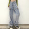 Pantalones Vaqueros Holgados de Pierna Ancha - Comodidad Casual