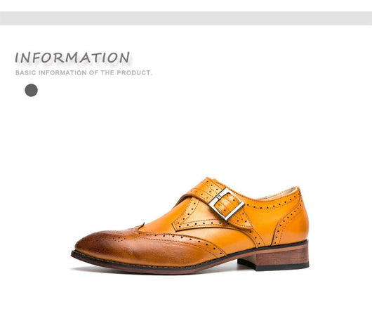 Zapatos de Cuero para Hombre con Bloques de Color - Tendencia Moderna - Image 21