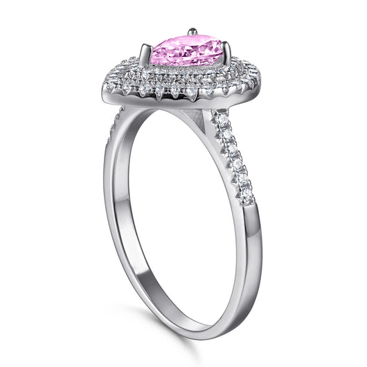 Anillo de Diamante Talla Pera - Image 10