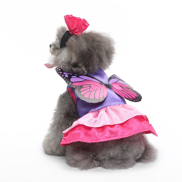 Disfraz de Mariposa para Perros - Ropa Divertida para Fiestas y Festivales