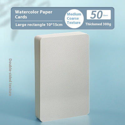 Tarjetas Postales de Papel Acuarela 300g Blanco - Image 10