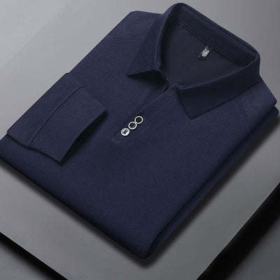 Polera con Textura Vertical y Acceso de Botones de Control - Image 20