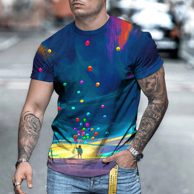 Playera Casual con Gráfico 3D para Hombre - Image 16