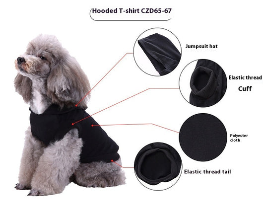 Sudadera Ligera con Capucha para Perros Pequeños - Primavera Verano - Image 23