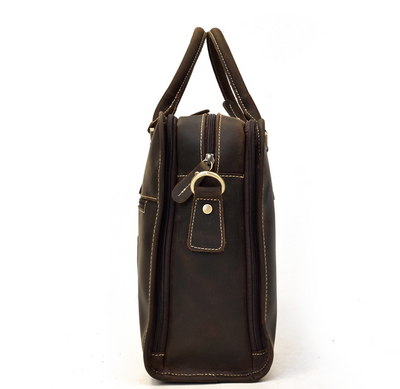 Maletín Ejecutivo de Cuero Crazy Horse Vintage para Hombre - Image 7