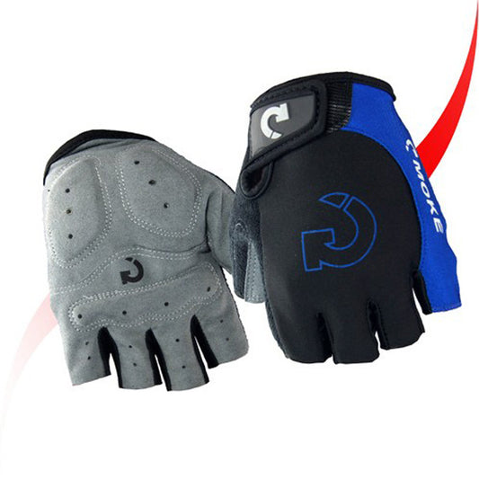 Guantes Deportivos Ciclismo Medio Dedo con Gel Antideslizante