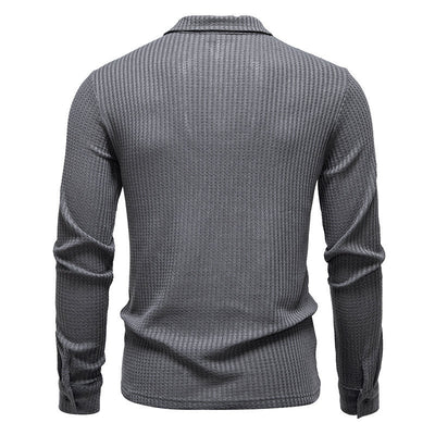 Camisa Manga Larga Cuadros Walf para Hombre con Solapa Clásica - Image 12