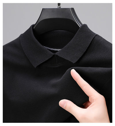 Camiseta Térmica Básica de Color Liso para Hombre - Image 11