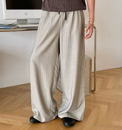 Pantalones Casuales a Rayas para Hombre - Image 8