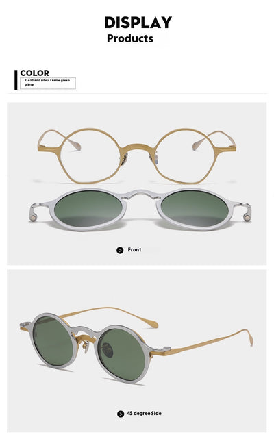Organizador de Gafas Retro Redondo de Diseño Artístico - Image 12