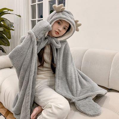 Capa Térmica Envolvente para Mujer - Abrigo Invierno Cálido - Image 19