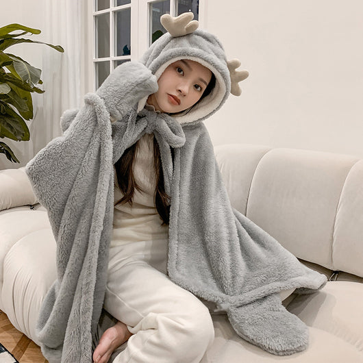 Capa Térmica Envolvente para Mujer - Abrigo Invierno Cálido - Image 19