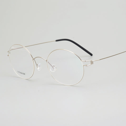 Armazón de Gafas Titanio Puro Vintage sin Tornillos - Image 9