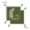 Free Leopard Pillow Tassel 45 X 45 Cm Without Filling