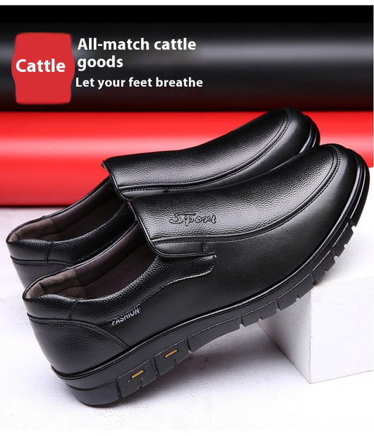 Zapatos de Cuero para Hombre - Elegancia Profesional Otoño Invierno - Image 10
