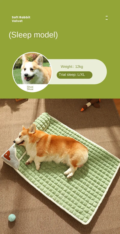 Cama Térmica para Perros Grandes - Colchoneta Desmontable y Lavable para Otoño e Invierno - Image 23