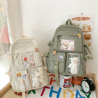 Mochila de Moda Personalizada de Gran Capacidad para Niñas