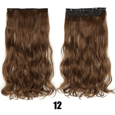 Extensiones de Cabello Ondulado Largo Voluminoso - Efecto Natural Sin Rastro - Image 7
