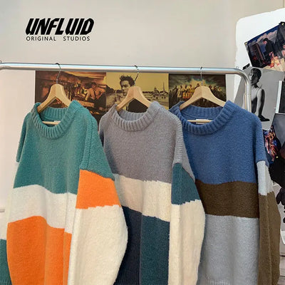 Suéter Holgado Estilo Hong Kong para Hombre - Diseño Coreano Moderno - Image 16