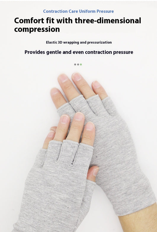 Guantes de Cuidado Preventivo en Fibra de Carbón de Bambú Gris Claro - Image 21
