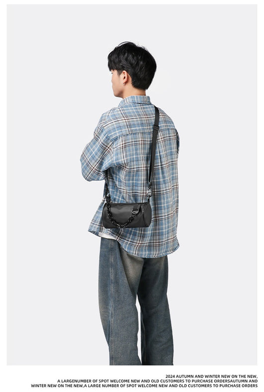 Bolsa Bandolera Casual de Lona - Portátil y Versátil para Exteriores - Image 16