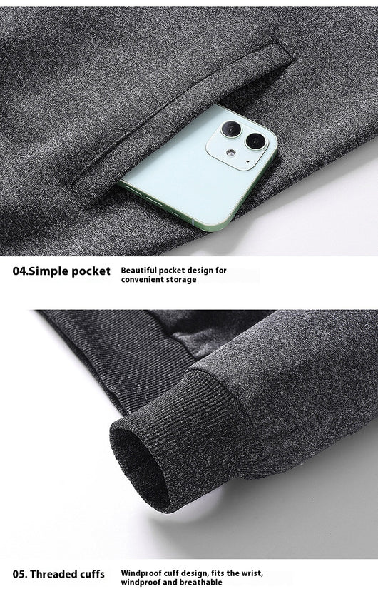 Conjunto de Cardigan y Pantalón para Hombre Adulto Mayor - Image 21